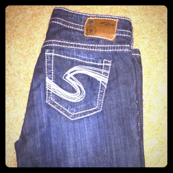 Silver jeans