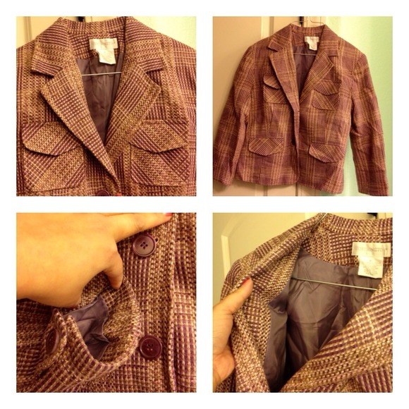 WORTHINGTON PLAID JACKET
