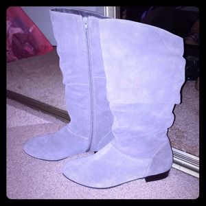 Light gray Aldo boots - size 8
