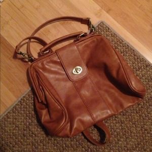 ALDO leather doctor bag