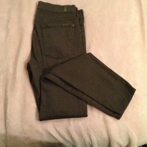 7 for all mankind cargo skinnys