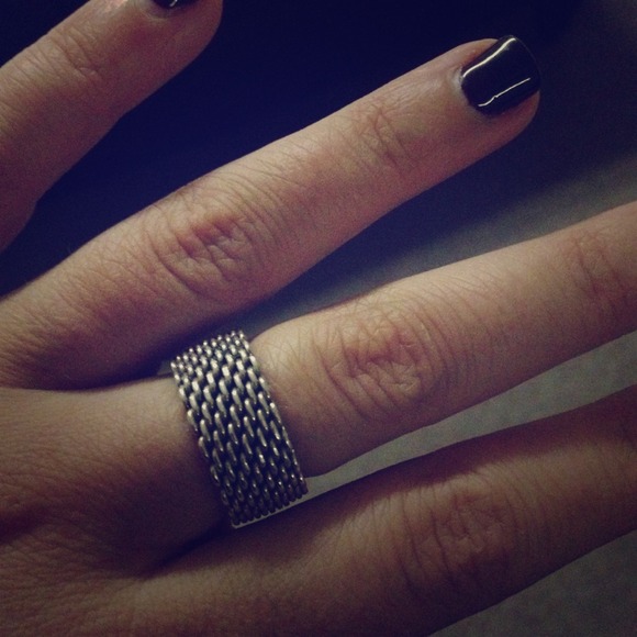 Tiffany mesh ring
