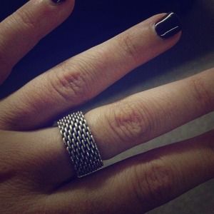 Tiffany mesh ring