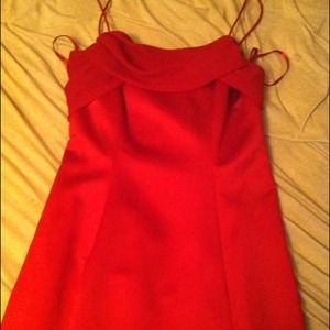 Deep Red Bridesmaid's Dress!