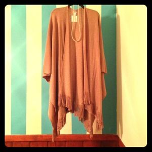 Croft and Barrow shimmery gold shaw.