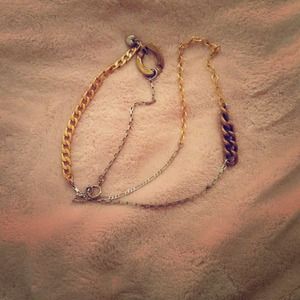 Adjustable two tone Juicy Couture Necklace