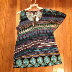 Cute tribal top