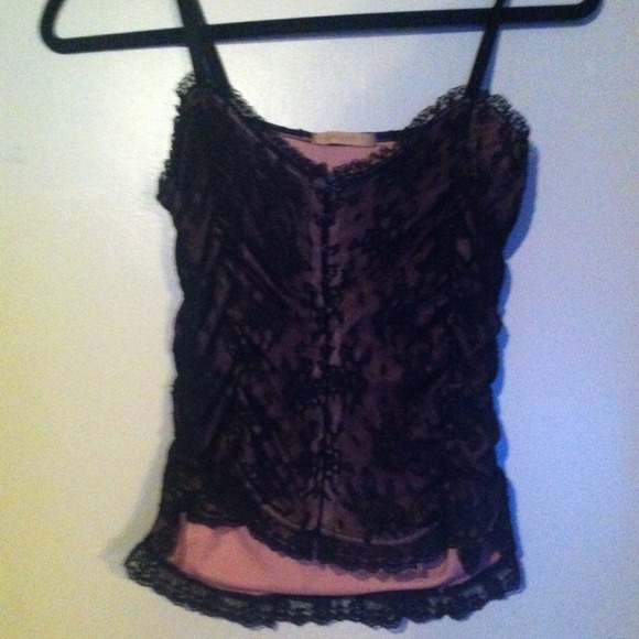 Sexy lace top.