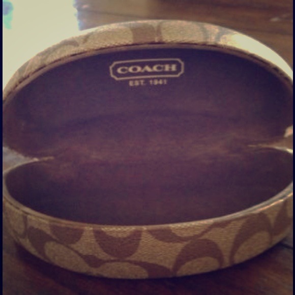 SOLD Coach sunglass case