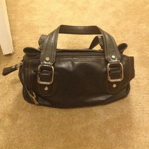 💥REDUCED💥Fossil black leather handbag