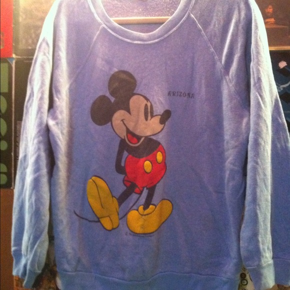REDUCED Vintage Mickey Mouse Crewneck Sweatshirt