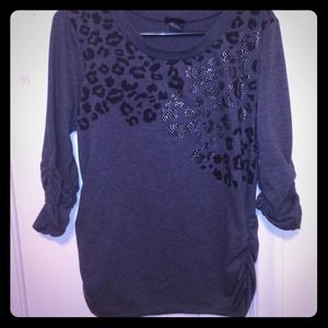 Cheetah shirt and jeans