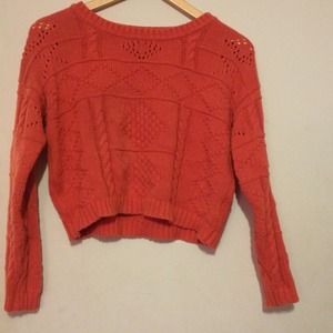 Orange-y sweater