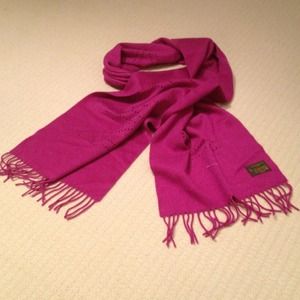 Sold- 100% cashmere LV scarf