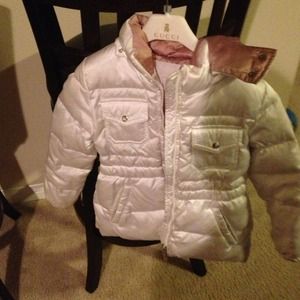 Authentic Gucci jacket and puff sleeve dress