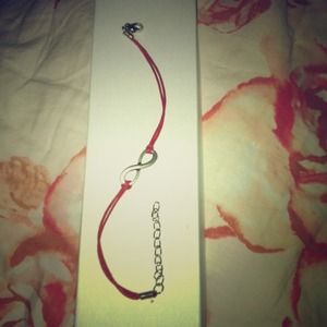 Red Infinity Bracelet & turtle bracelet