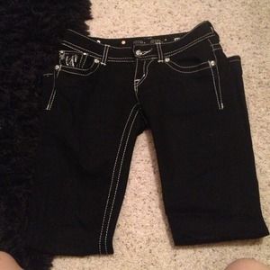 Black Miss Me Bling Jeans! Reserved for @joamarie