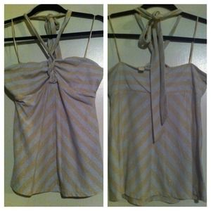 Shimmer strip guess halter