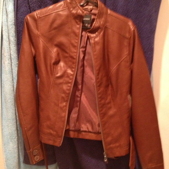 *TRADED* Express leather inspired jacket