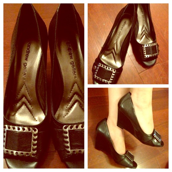 Andrew gellar wedge black