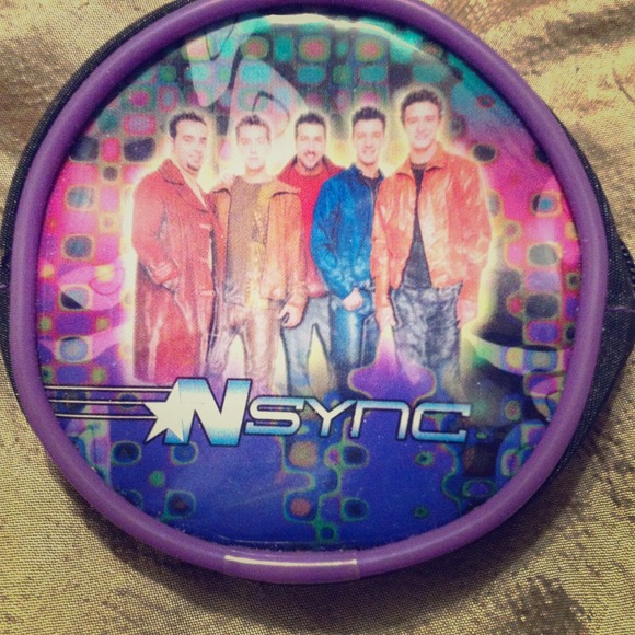 Nsync !!!! Coin and keychain purse wha!!!!