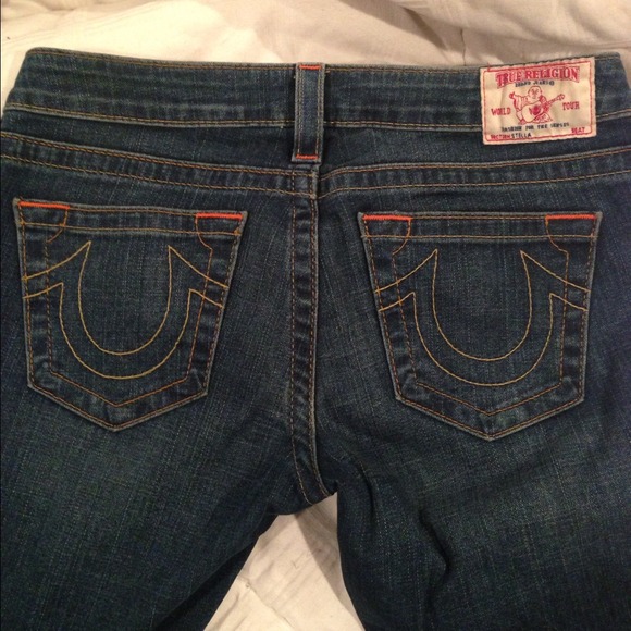 True Religion Stella straight leg jeans
