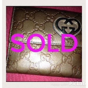 Authentic Gucci Wallet