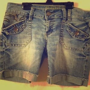 Jean shorts