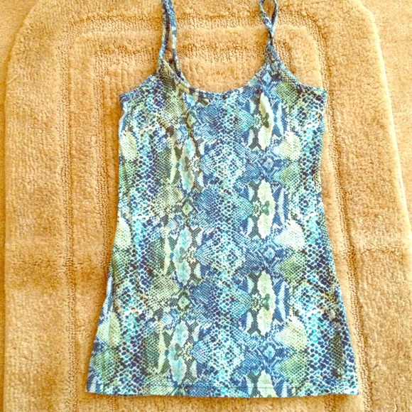 Snake print tank top ❌BUNDLED❌