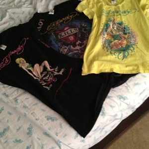 Ed hardy short sleeve bundle