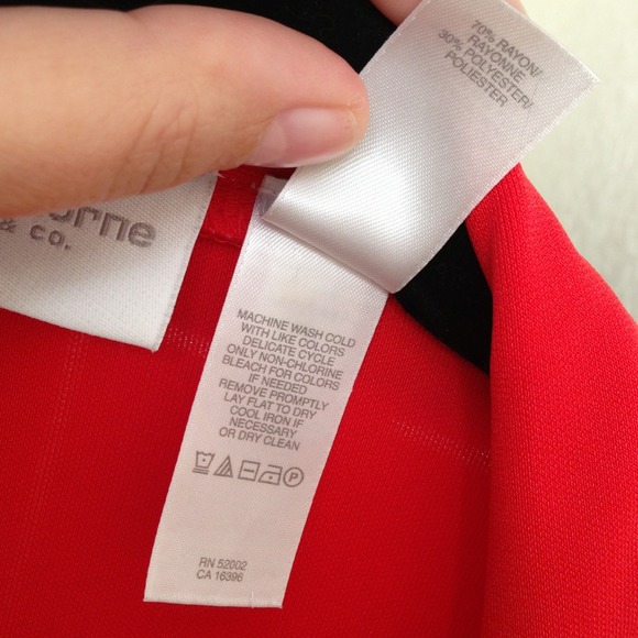 Burnt orange wrap shirt - Liz - Picture 3 of 4