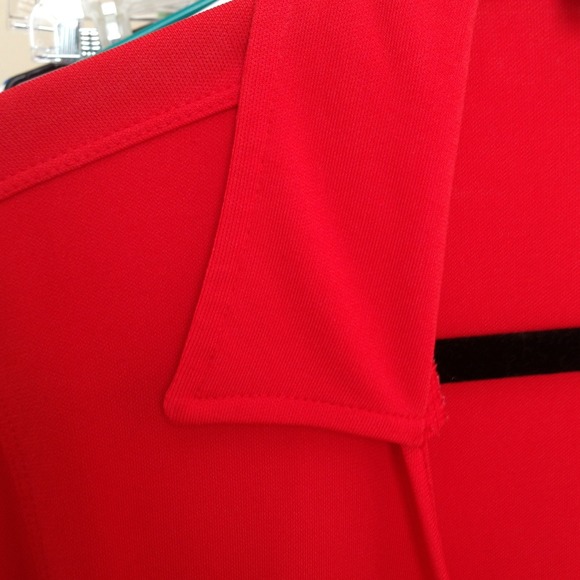 Burnt orange wrap shirt - Liz - Picture 4 of 4