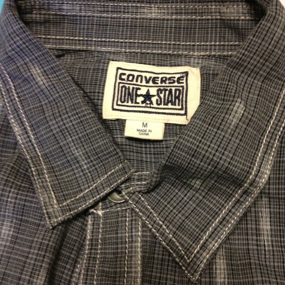 ❤Converse Guys Button-up shirt - Picture 2 of 2