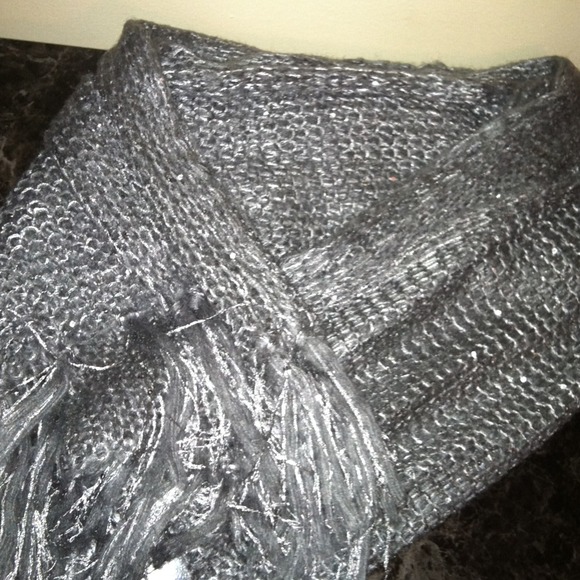 Silver scarf