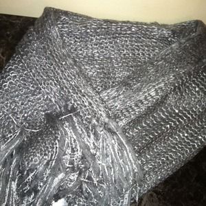 Silver scarf