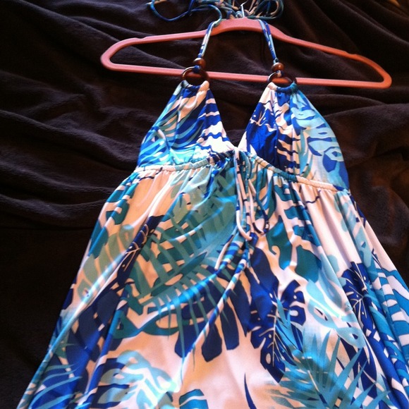 REDUCED! Cute blue and white sundress. Size small.
