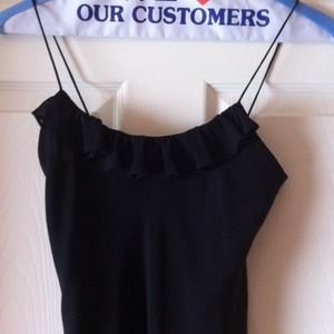 Ralph Lauren classic black cocktail dress.