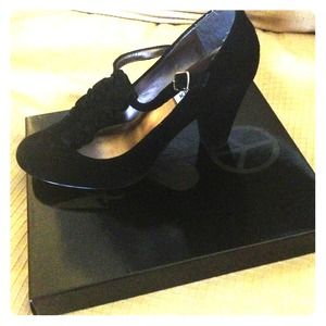 Black suede Mary Janes - Steve Madden