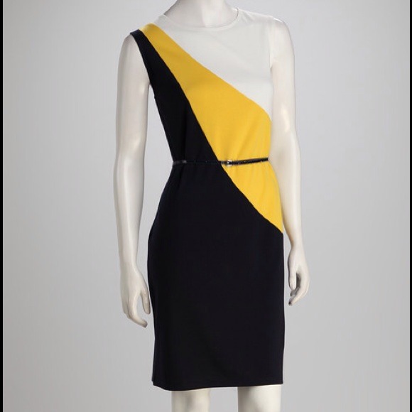 🚩Sold🚩Final Reduction👗Yellow & Navy