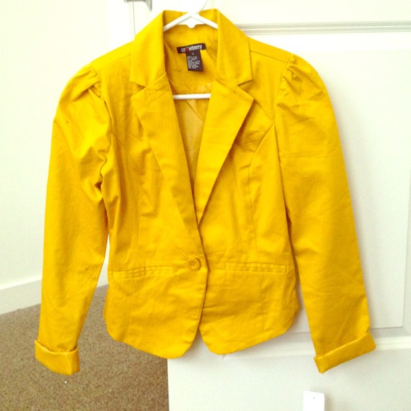 Yellow blazer! Price negotiable