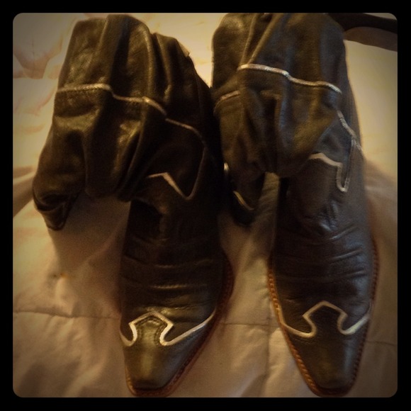 Boots - Soft Slouchy Cowboy Boots