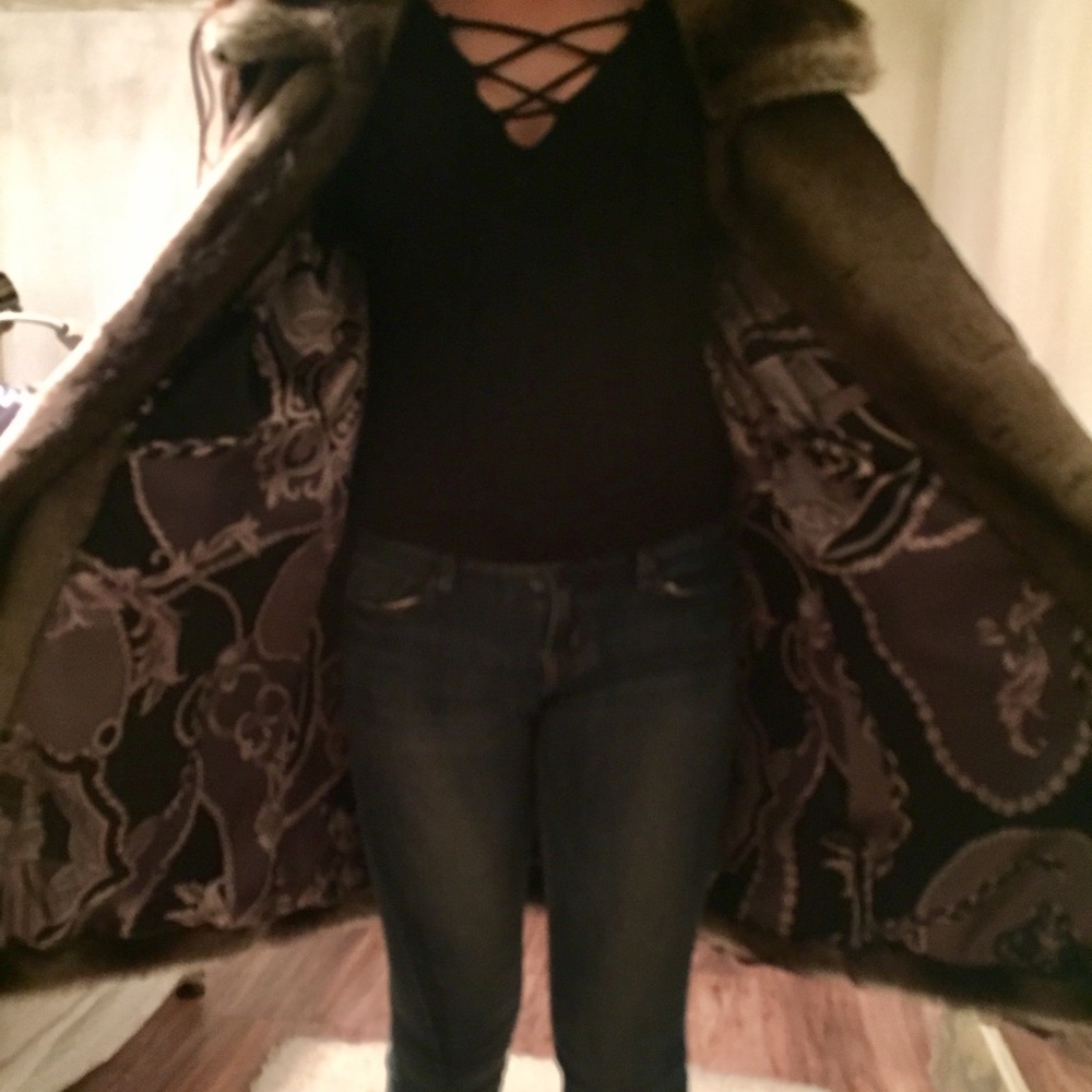 🎀dennisbasso Faux Fur Coat - Picture 3 of 5