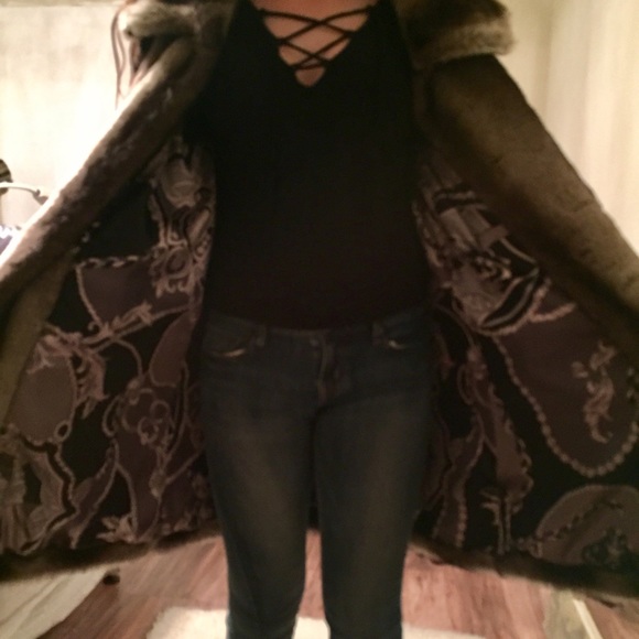 🎀dennisbasso Faux Fur Coat - Picture 3 of 5