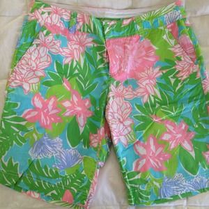 Lilly Pulitzer floral shorts