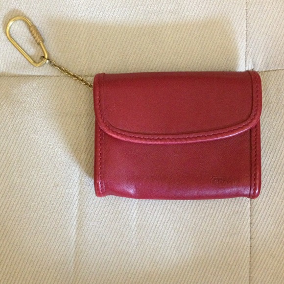🌟REDUCED🌟 Coach mini keychain wallet