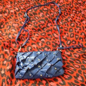 ❌SOLD❌ Blue Studded Shoulder Bag