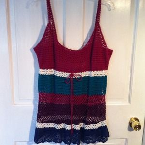 Old Navy multi colored knit sweater