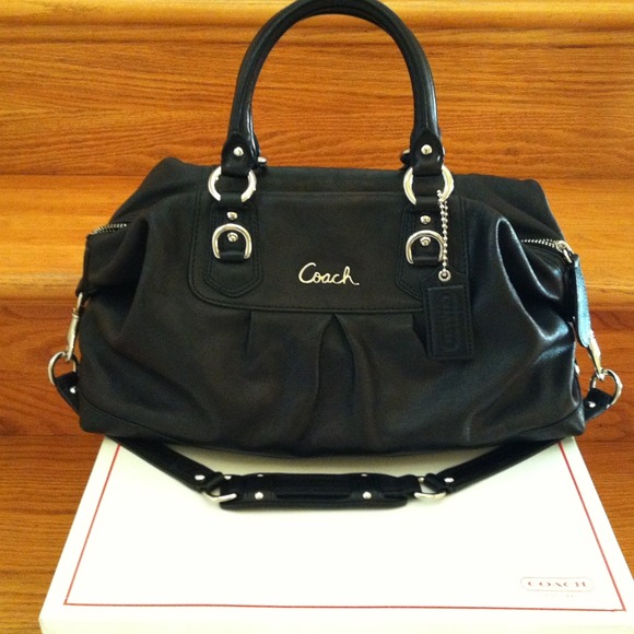 Coach Ashley Leather Large Satchel