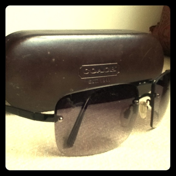 SOLD-Coach rimless sunglasses