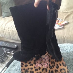 Naughty Monkey boots.